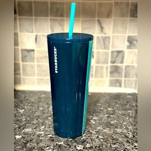 Starbucks 2023 two tone blue tumbler